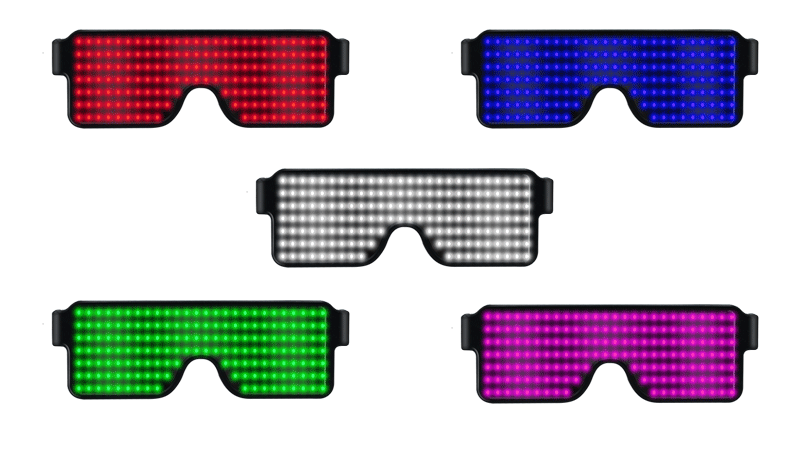 led glasses