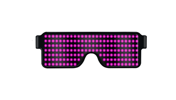 bluetooth led glasses