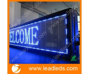 El tablero de la muestra de la pantalla LED de la publicidad programable del USB de Leadleds, diversos tamaños disponibles y colores