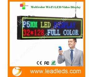 Leadleds Bluetooth-LED-Namensschild, wiederaufladbares Namensschild