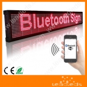 La fábrica de China Bluetooth o USB programable desplazamiento pantalla de mensajes tablero de la muestra