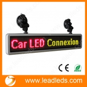 Led Display Car Signos DC12 voltios recargable programable (LLD400-C16128RGY)