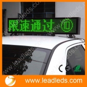 Double side waterproof led car top sign