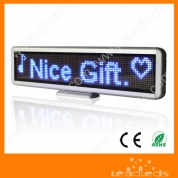 La fábrica de China Producto inteligente caliente solo color portable llevó la exhibición de publicidad (LLD400-c1696)
