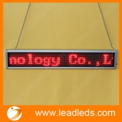 Pixel 128x16 Scrolling Matrix LED Display for hanging