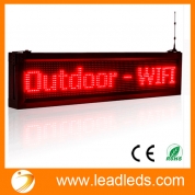 Leadleds LED de desplazamiento pantalla tableros programables por Android WIFI usado para juntas de negocios al aire libre