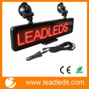 Leadleds Scrolling Message Display Programmable LED Sign Board Widely Used  for Car Sign,Business Board