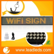 La fábrica de China Leadleds Desplazamiento de mensajes LED Publicidad Display Board programable por Android WIFI inalámbrico de control remoto