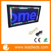 Кита Leadleds Водонепроницаемые Двухсторонний полноцветный RGB LED табло USB кабель Программируемый завод