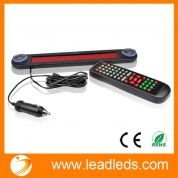 Led scrolling sign by remote program with DC12v cigar lighter (LLDT460-D740)