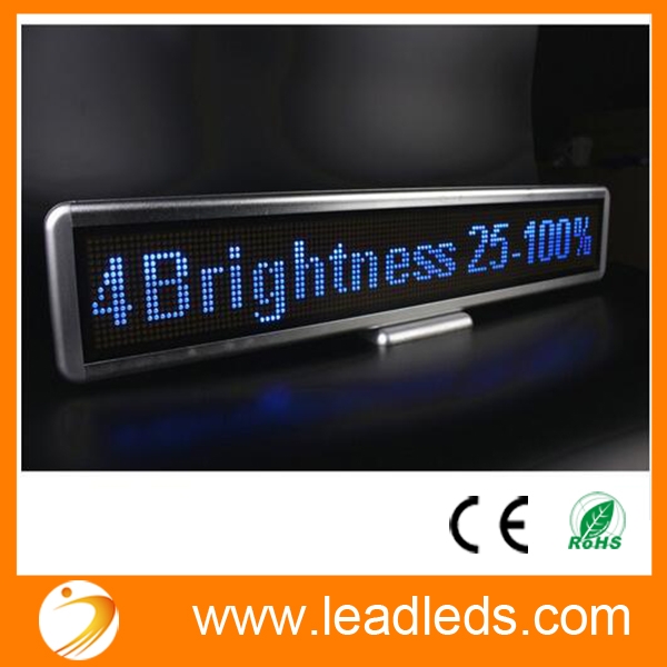  Leadleds Dc12v Led Car Rear Window Sign Board