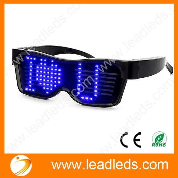 Leadleds - Customizable Bluetooth LED Glasses Display Messages