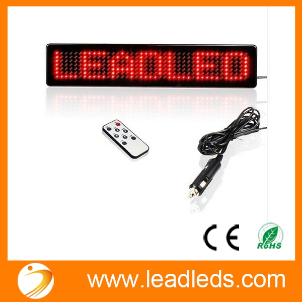 led car sign programmable rolling information by remote control