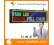 De China Leadleds P5 Full Color LED Sign WIFI inalámbrico programable, trabajo con Iphone y Android App, imágenes de texto multicolor Time Display exportador