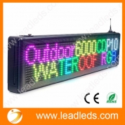 Full Color Led Display Outdoor Waterproof iOS Android Program with Temperature Sensor